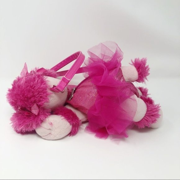 Poochie & Company Dog Poodle Pink Girls Purse - Picture 8 of 12